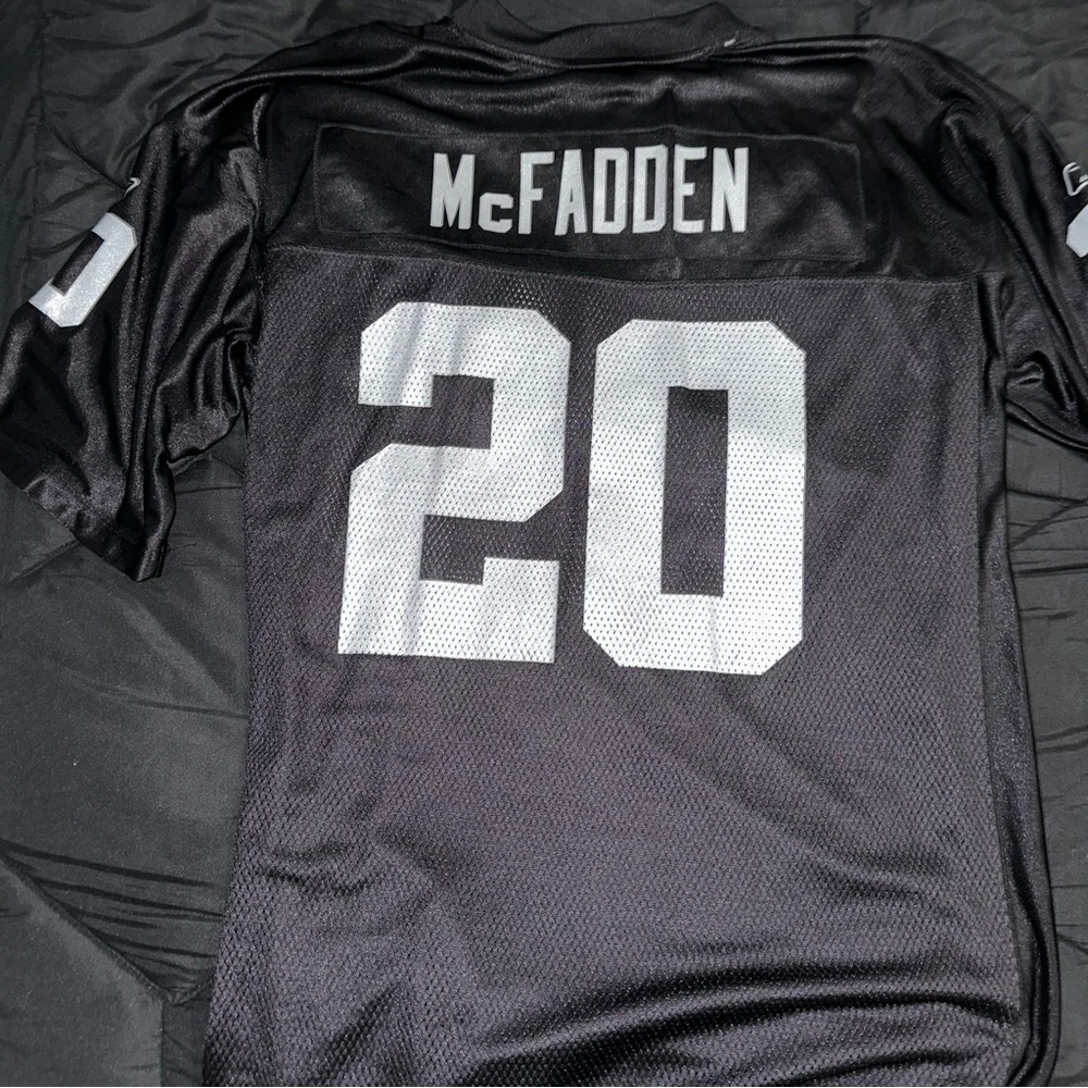 Vintage Reebok Raiders Darren McFadden Jersey